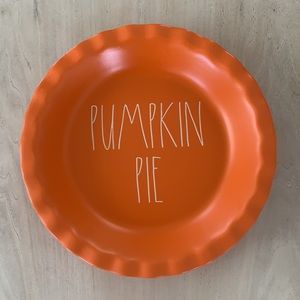 🆕Rae Dunn Pumpkin Pie Dish and Server 🥧